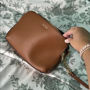 Brown ALDO crossbody purse